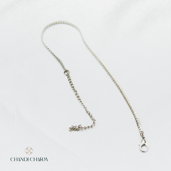 Snake Anklet - Silver