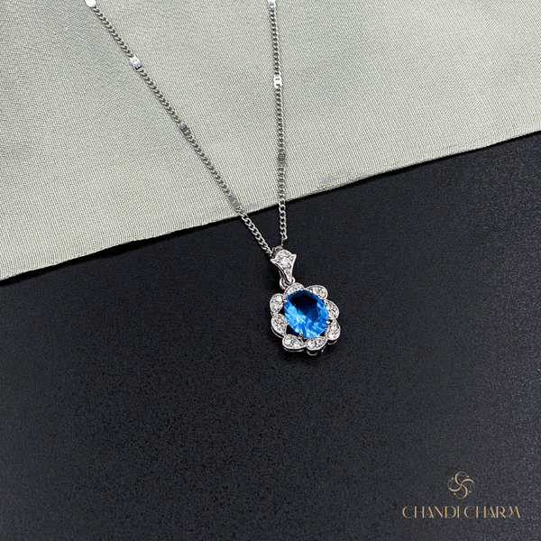 London Blue Topaz Pendant