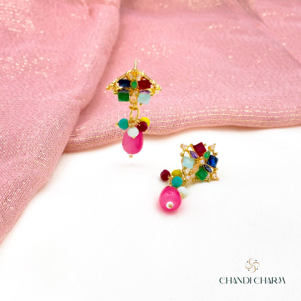 Chandelier Earrings - Multi