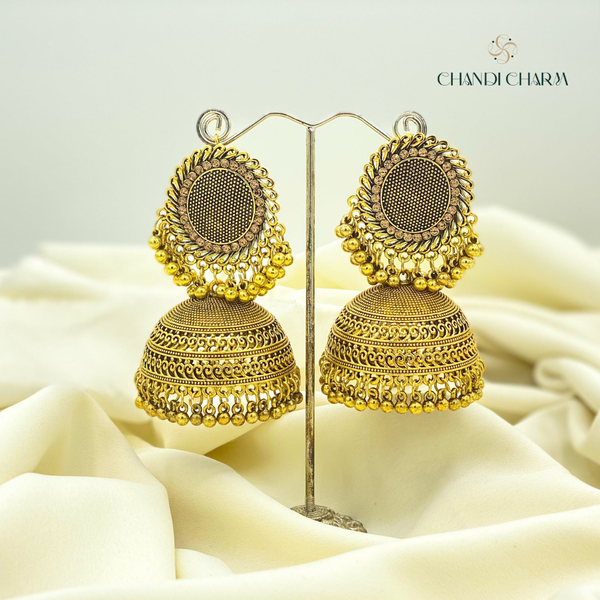 Traditional Jhumka - Gold