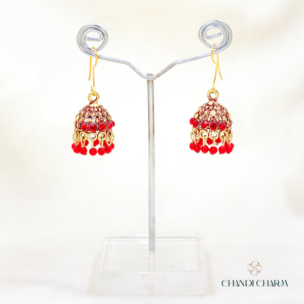 Red Nagina Jhumki