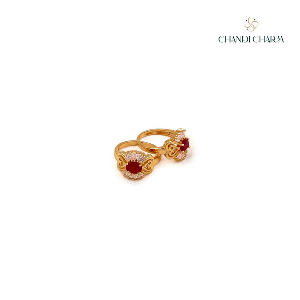 Crimson Stone Ring