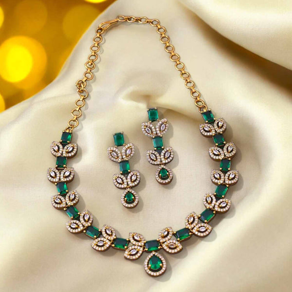 Emerald Delina Victorian Jewellery Set- New Arrival