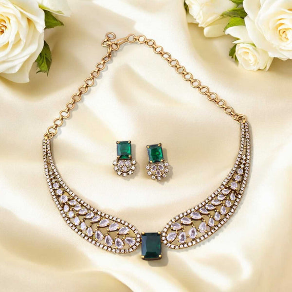 Emerald Elsie Hasli Victorian Jewellery Set- New Arrival