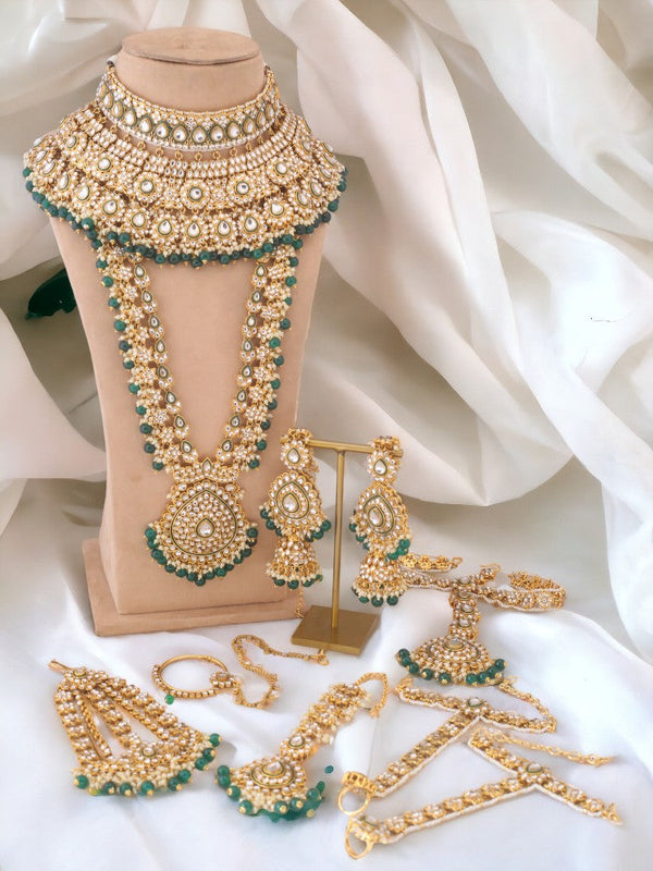 Emerald Keerthana Bridal Jewellery Set