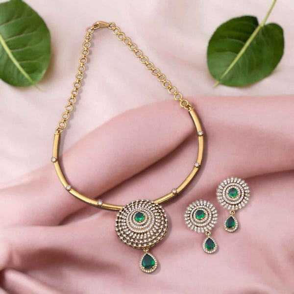 Emerald Steyni Hasli Victorian Jewellery Set- New Arrival