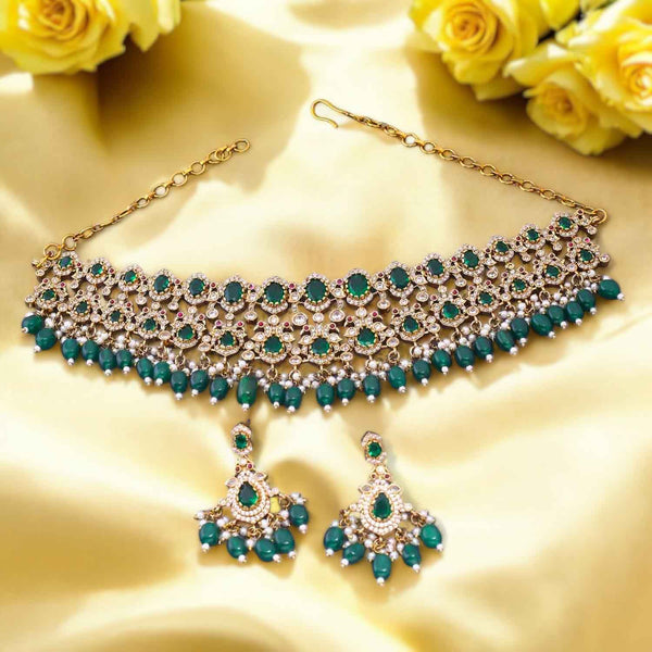 Emerald Verric Victorian Jewellery Set- New Arrival