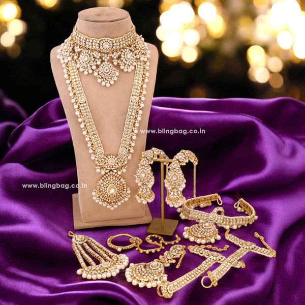 Ivory Rohiya Bridal Jewellery Set