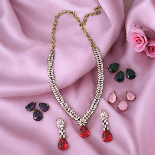 Multicolor Allegra Victorian Jewellery Set- New Arrival