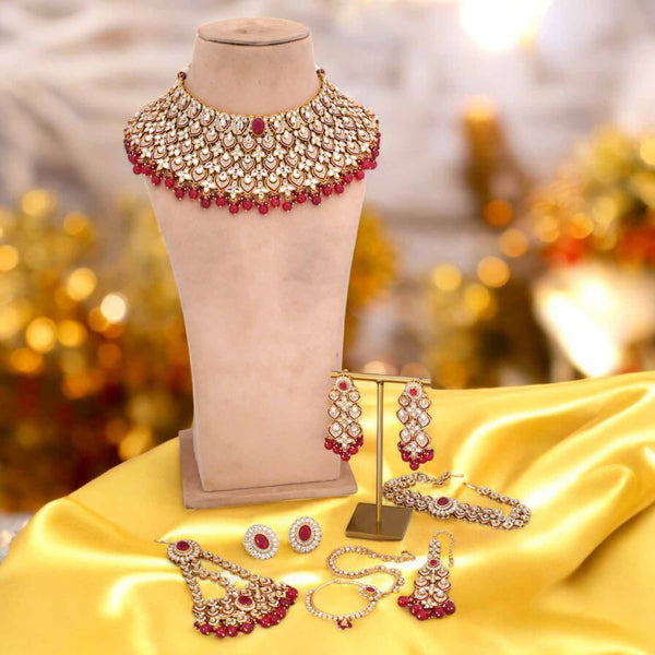 Ruby Ishaya Bridal Jewellery Set