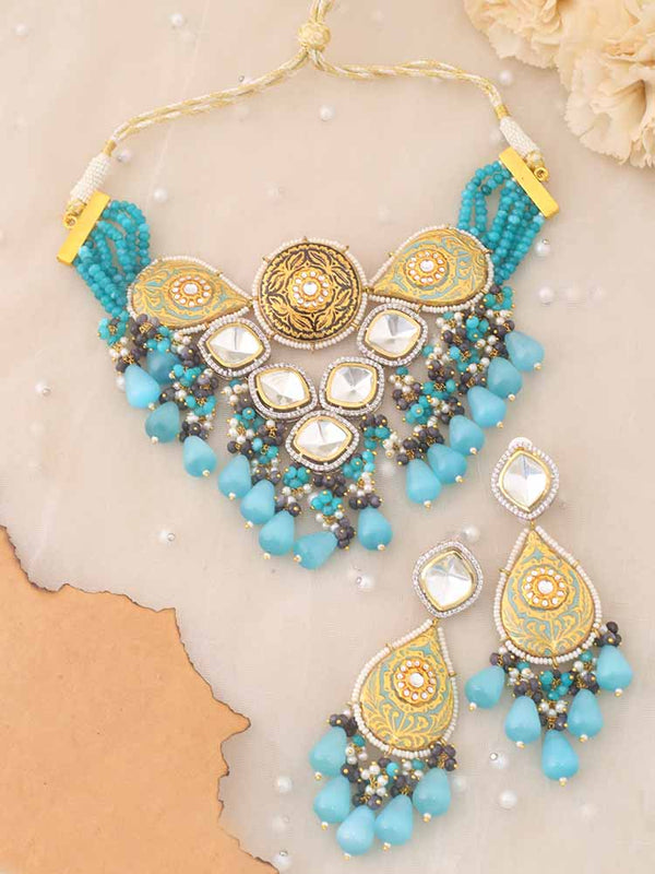 Turquoise Blaine Jewellery Set - EOSS