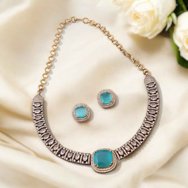 Turquoise Clarry Hasli Victorian Jewellery Set- New Arrival