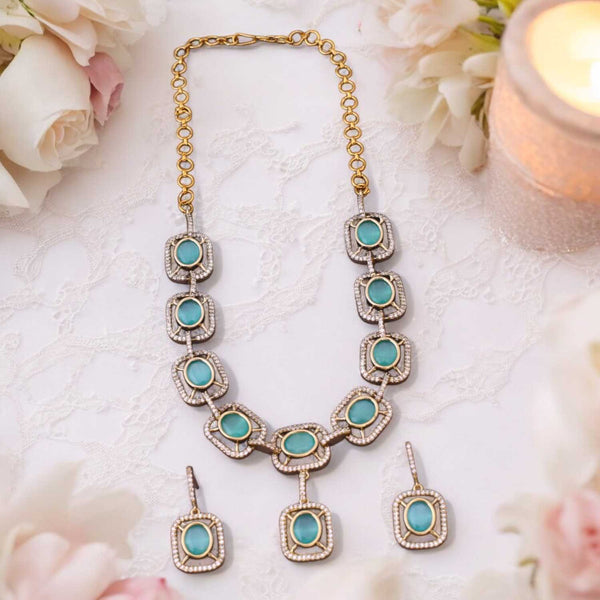 Turquoise Colena Victorian Jewellery Set- New Arrival